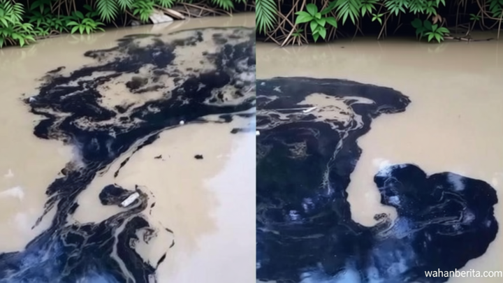 Latest Update: Sungai di Tarakan Tercemar Limbah Oli Bekas, PDAM Lapor Polisi