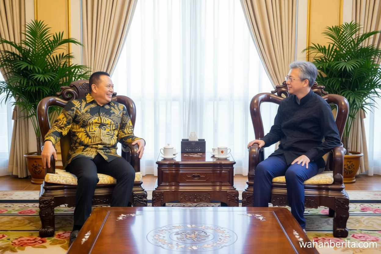 Bertemu Dubes China Untuk RI, Bamsoet Tekankan Potensi Ekonomi Indonesia