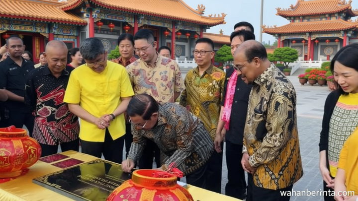 What Happened During: Resmikan Kelenteng Tian Fu Gong di PIK, Pramono Apresiasi Langkah ASG