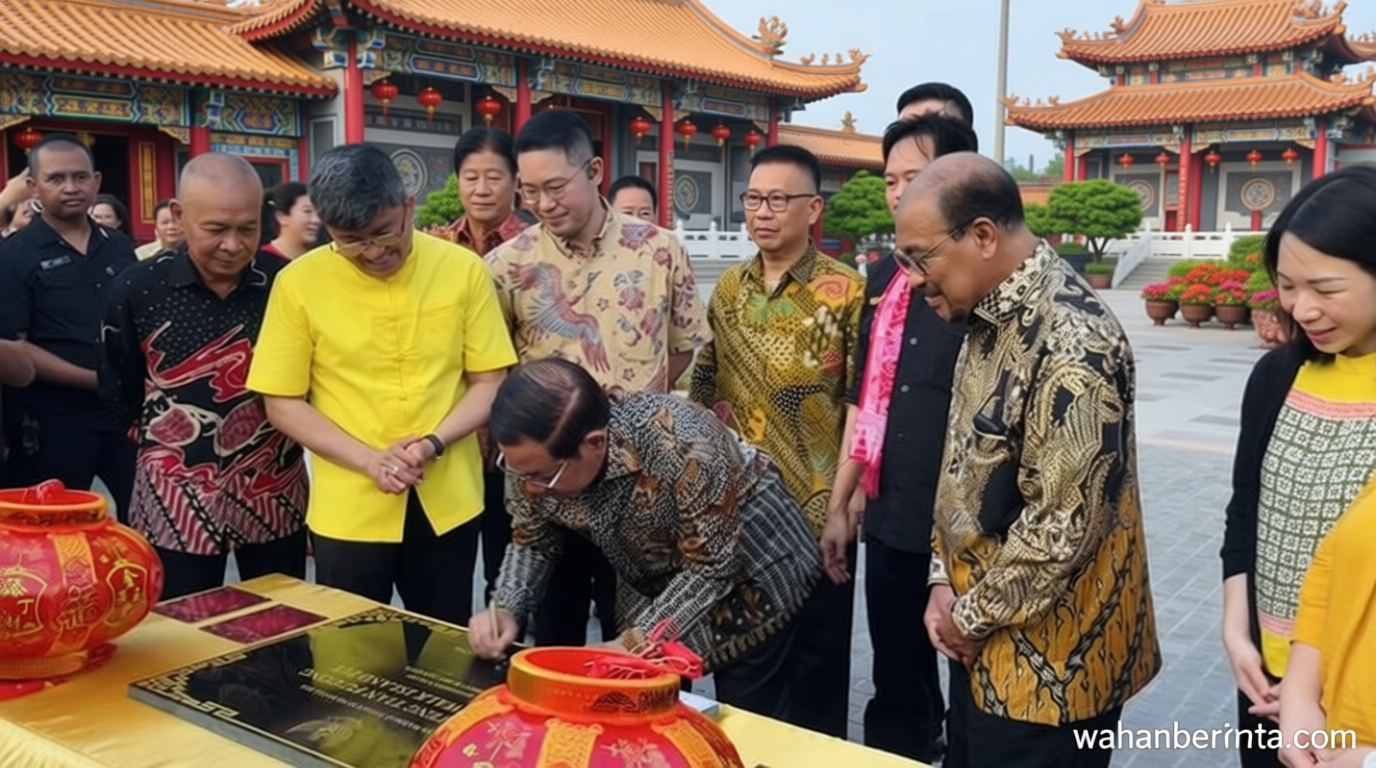 Resmikan Kelenteng Tian Fu Gong di PIK, Pramono Apresiasi Langkah ASG