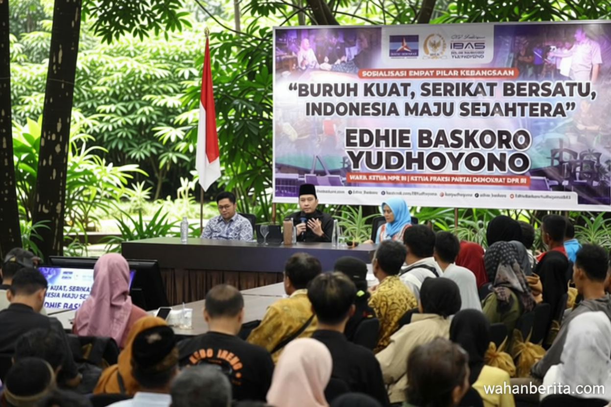 Dengarkan Aspirasi Buruh-Ojol, Ibas Kawal Perlindungan dan Kesejahteraan Sosial