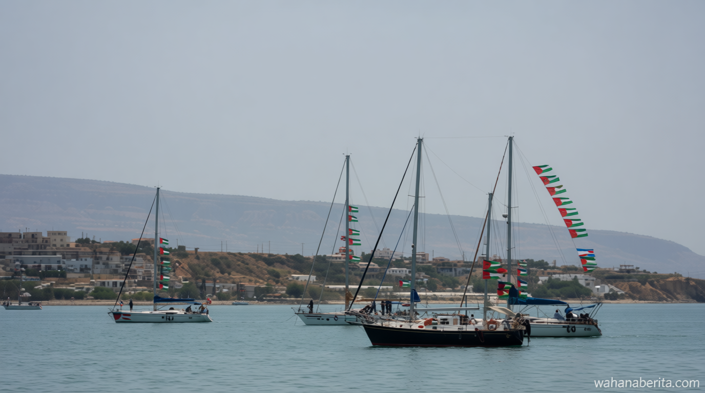 Kedubes Palestina Kecam Israel Cegat Global Sumud Flotilla – Doakan WNI Selamat