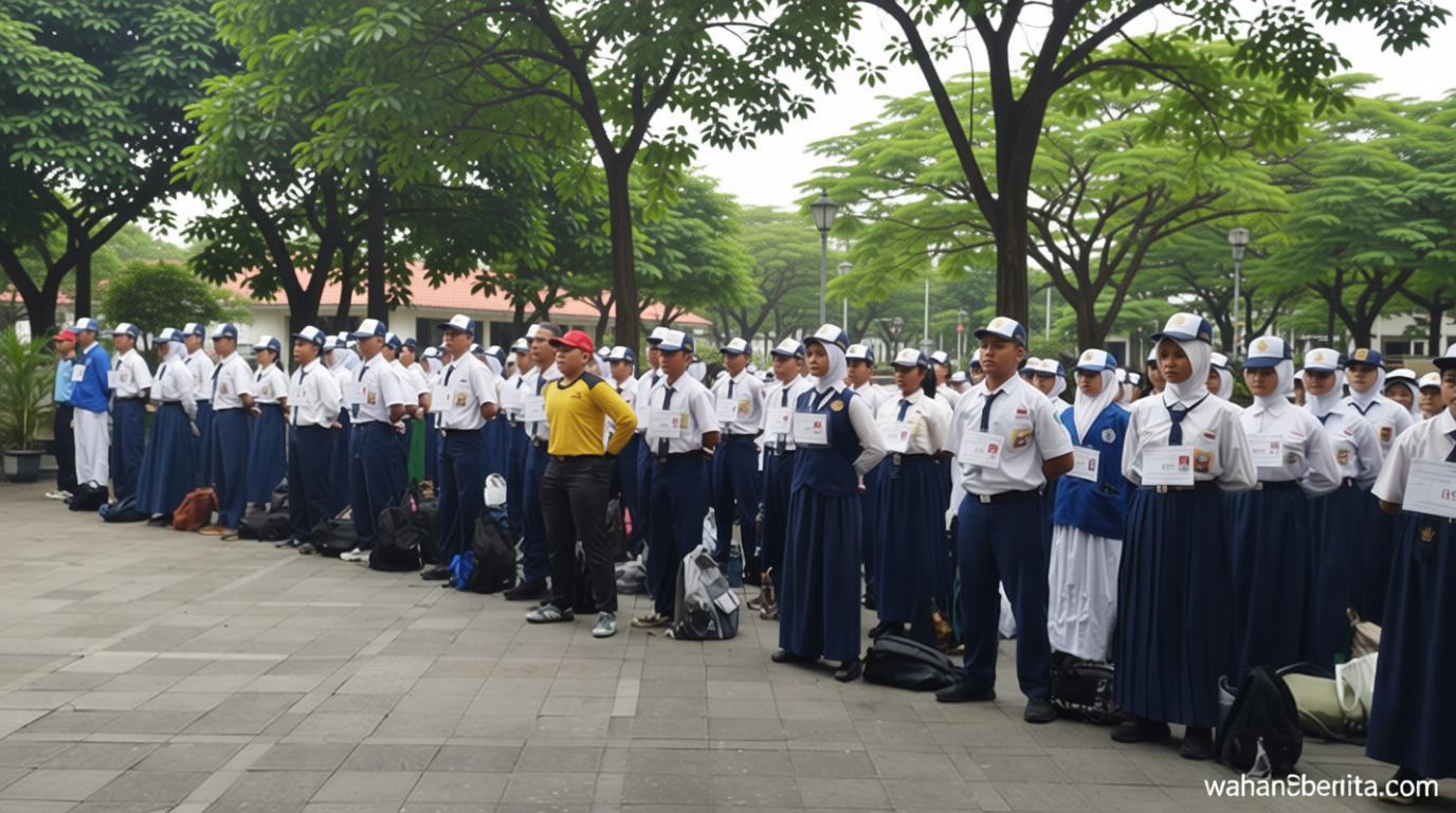 Seleksi Pasukan Pengibar Bendera Gedung Joang 45 Diikuti 224 Pelajar