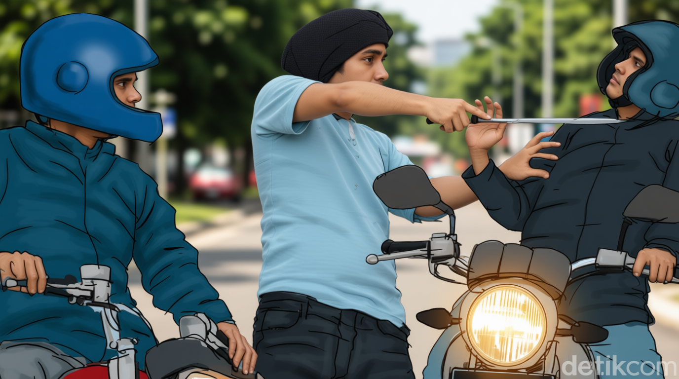 Tukang Ojek Pangkalan di Bogor Dibegal Penumpang, Motor Dirampas