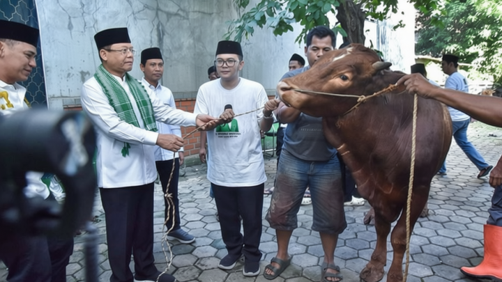 Visit Agenda: PPP Gelar Kurban Serentak Nasional, Lebih dari 100 Hewan Disalurkan