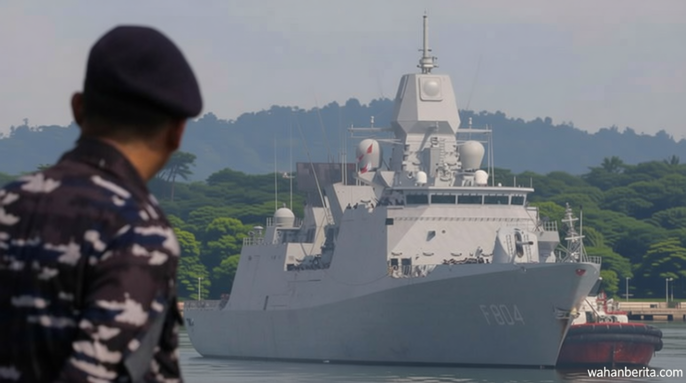 Kapal Perang Belanda HNLMS De Ruyter Bersandar di Surabaya Bawa Misi Diplomatik