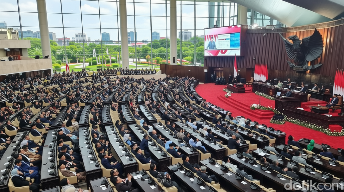 Paripurna Setujui RUU Polri Jadi Usul Inisiatif DPR