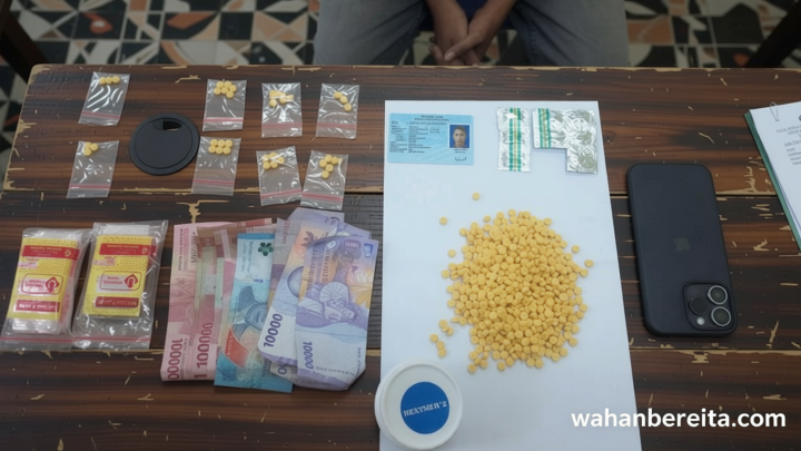Historic Moment: Polisi Bongkar Peredaran Obat Keras di Perumahan Bekasi, 1 Pelaku Ditangkap