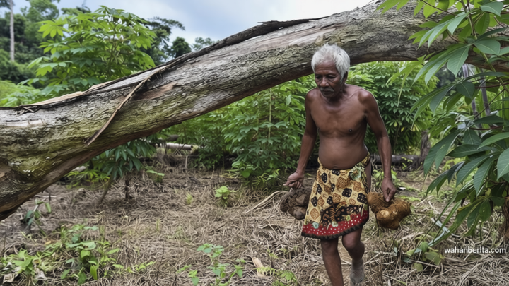 Orang Rimba Mulai Bertani demi Bertahan di Tengah Perubahan Hutan