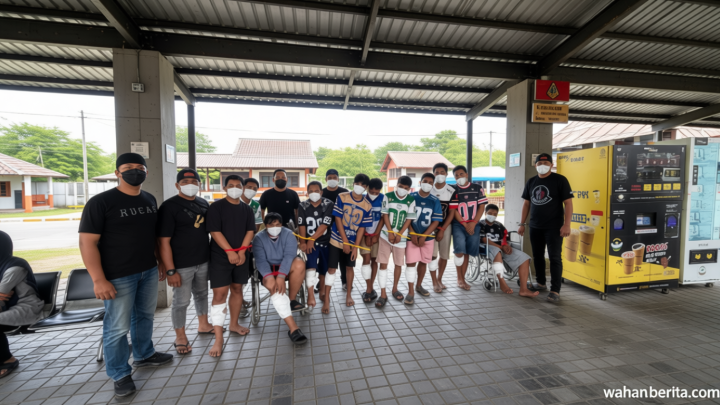 Important News: 11 Orang Ditangkap di Kampung Narkoba Samarinda Dibawa ke Bareskrim