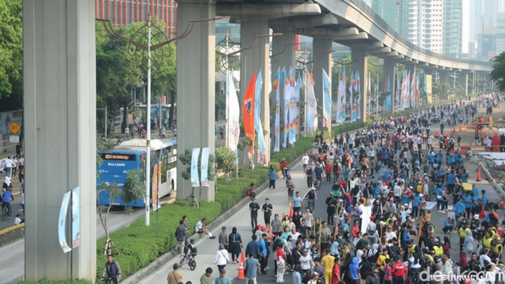 Special Plan: Pengumuman! Tidak Ada CFD di Jalan Rasuna Said Minggu Pagi Ini