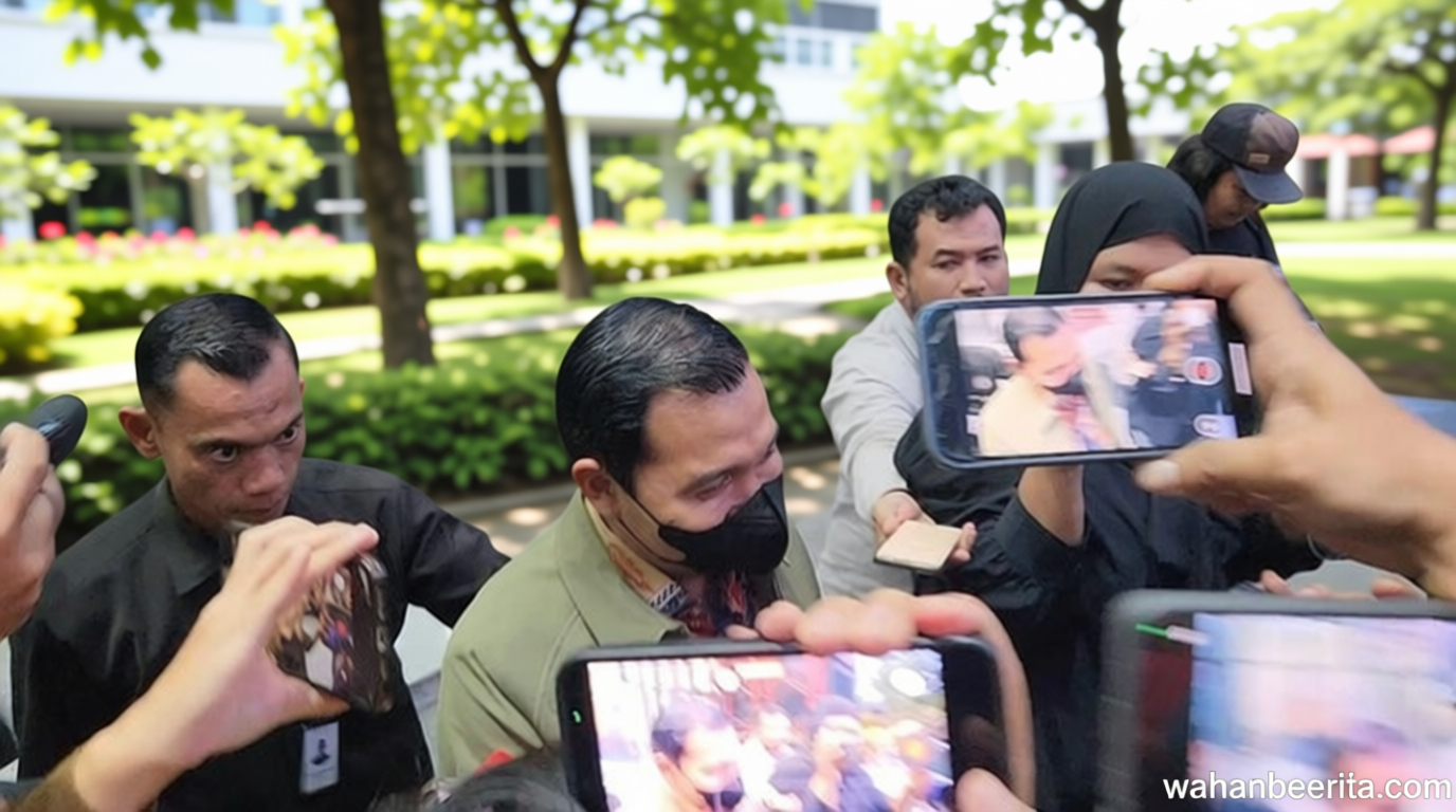 Plt Walkot Madiun Irit Bicara Usai 10 Jam Diperiksa KPK soal Pemerasan Maidi