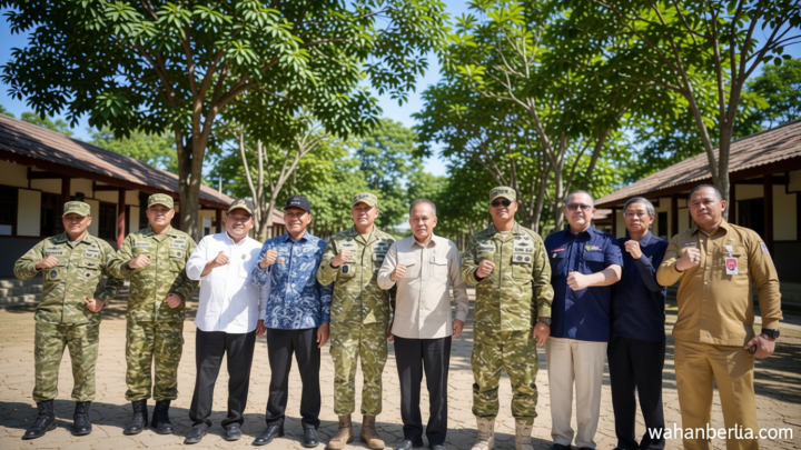 New Policy: Menkop, Wakil Panglima TNI, & Dirut Agrinas Cek Kesiapan Operasional KDKMP