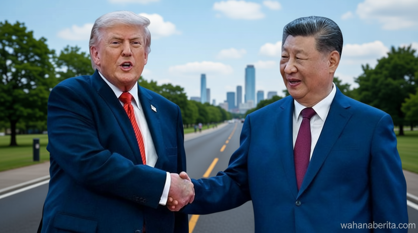 Trump-Xi Jinping Tatap Muka di Beijing, Apa Saja yang Dibahas?