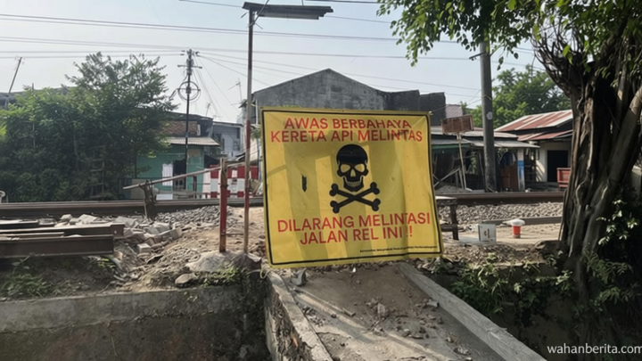 Latest Program: Perlintasan Liar Rel KA di Tebet Jaksel Ditutup, Begini Penampakannya