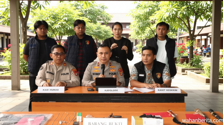 Polisi Bongkar Sindikat Jambret dan Penadah Emas di Jakbar – 6 Pelaku Ditangkap