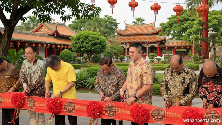 What Happened During: Pramono Resmikan Kelenteng Tian Fu Gong PIK: Semoga Menambah Cuan