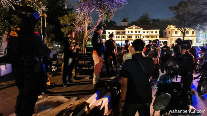Key Strategy: Pekanbaru Gelap Gulita, Tim RAGA Polda Riau Turun Patroli Cegah Kriminalitas