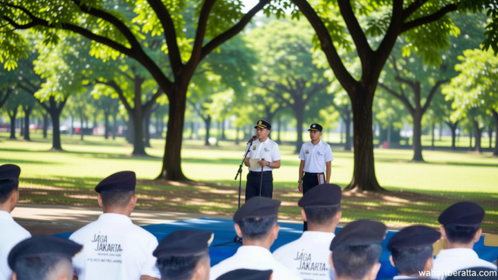 Important Visit: Arahan Kapolda Metro, Gerakan Jaga Jakarta Bersih Dimulai di Polres Jakpus