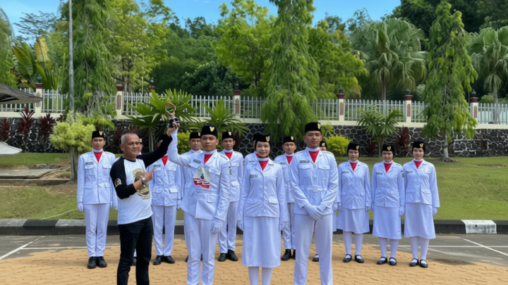 SMAN 1 Tanjung Selor Juara Lomba Baris-Berbaris MPR RI Kaltara 2026