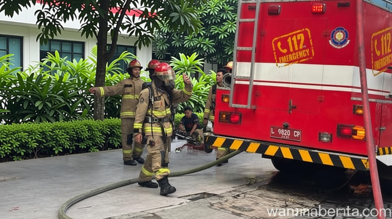 1 Pasien Tewas – Ini Awal Mula Kebakaran Gedung Layanan Jantung RSUD dr Soetomo