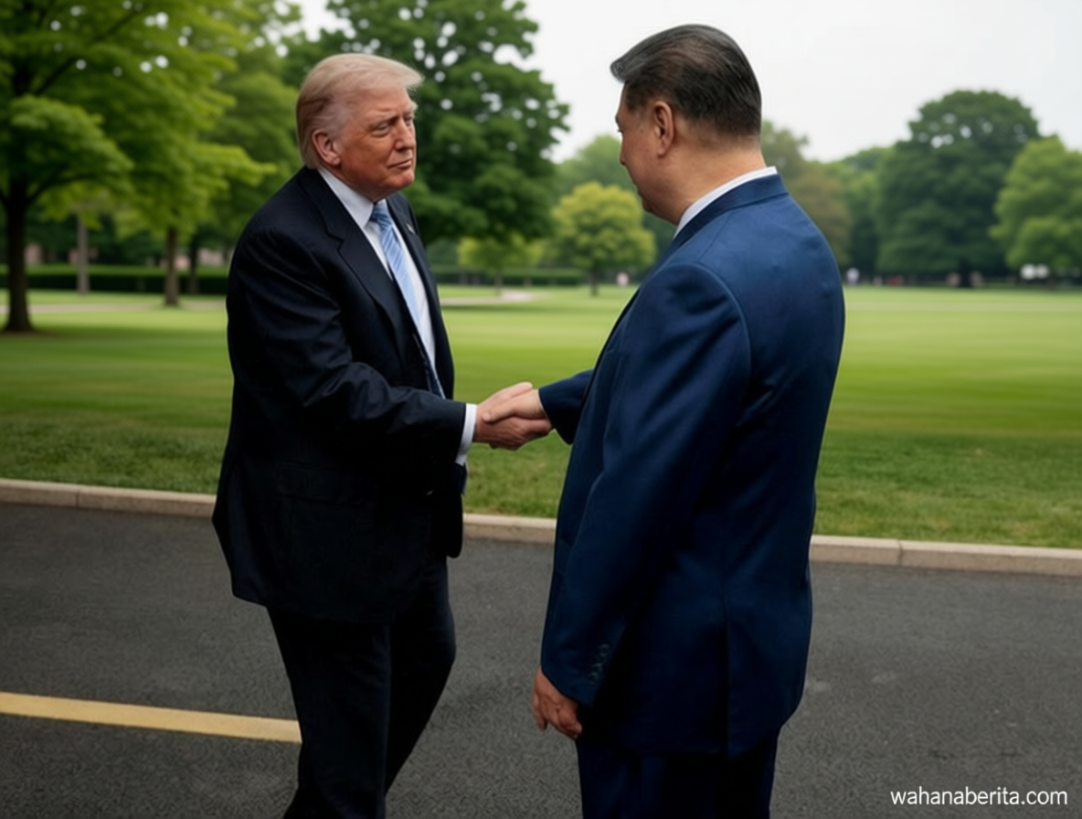 Xi Jinping Ajak Trump Berkeliling Zhongnanhai