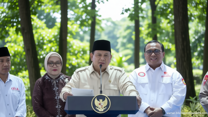 Historic Moment: Canda Prabowo ke Jumhur: Bolak-balik Masuk Penjara Sekarang Jadi Menteri