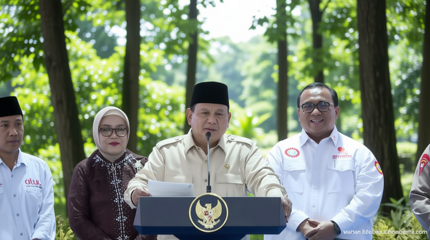 Historic Moment: Canda Prabowo ke Jumhur: Bolak-balik Masuk Penjara Sekarang Jadi Menteri