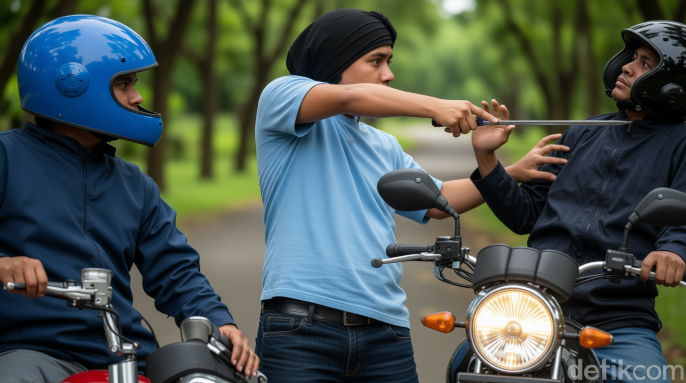 Pelajar Dibegal Siang Bolong di Cileungsi Bogor, Motor Dirampas
