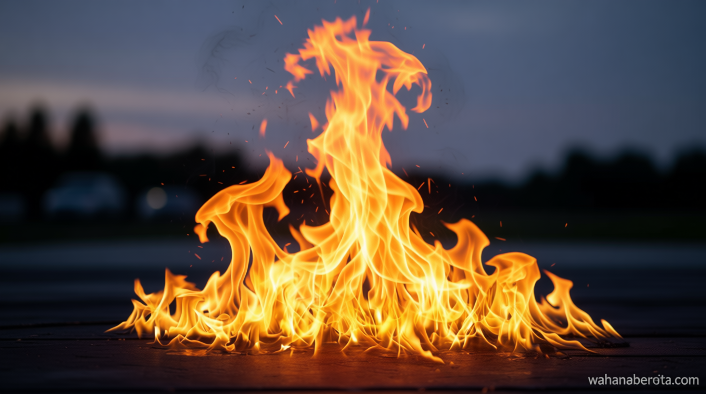 Bocah di Batang Terbakar Saat Main Api Sama Teman – Diduga Tersiram Bensin