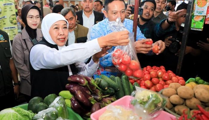 What Happened During: Khofifah Puji Integrasi Pasar Basah dan Kuliner di Klojen Malang
