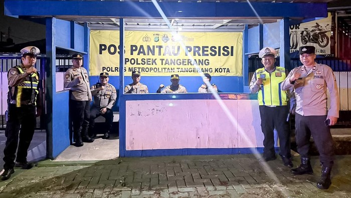 Visit Agenda: Cegah Gangguan Kamtibmas, Polisi Siagakan 22 Pos Pantau di Kota Tangerang