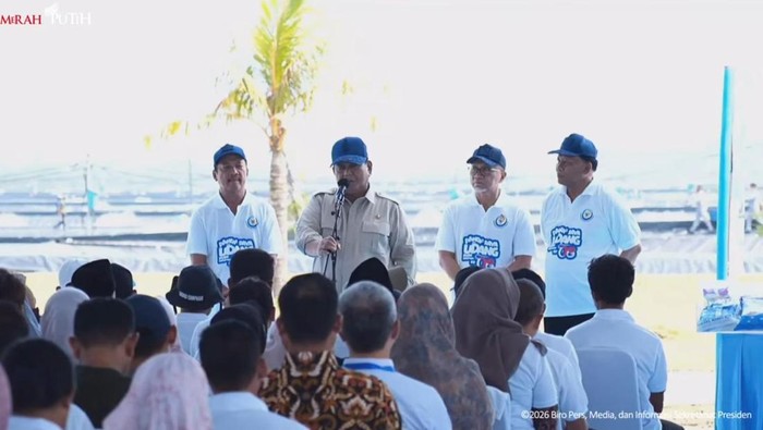 What Happened During: Tambak Udang di Kebumen Hasilkan 40 Ton per Ha, Prabowo: Sangat Menjanjikan