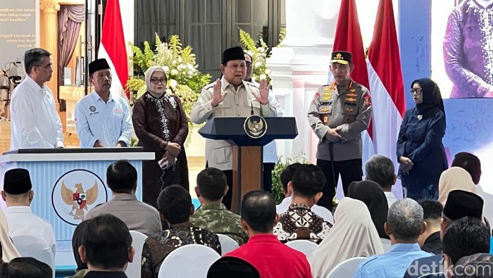 Important Visit: Prabowo: Saya Sedih Pejabat yang Saya Angkat Malah Nyuri Uang Rakyat
