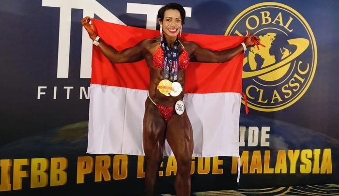 Binaragawati Esterlina Raih 3 Medali Kejuaraan Asia – Ternyata Seorang Kapolsek