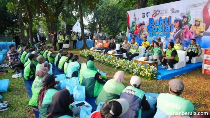 Meeting Results: Polri Gelar Baksos Bersama Ojol Jakarta, Perkuat Sinergi Jaga Kamtibmas