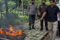 Important Visit: Polda Riau Musnahkan Narkoba Rp 8,4 M, 32 Ribu Jiwa Terselamatkan