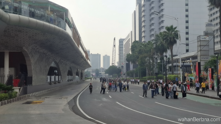 Key Strategy: Jalan Sudirman-Thamrin Ditutup Jelang Puncak Perayaan HUT Ke-499 Jakarta