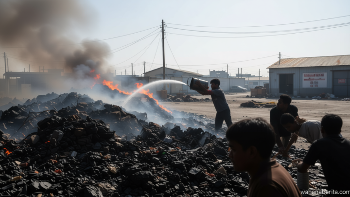 What Happened: Pabrik Mainan di Medan Terbakar