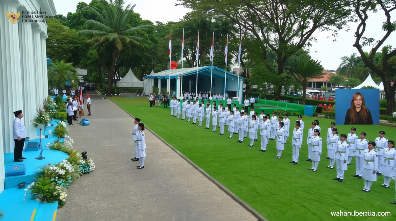 Kepala BPIP Pimpin Upacara Penurunan Bendera Merah Putih di Hari Lahir Pancasila