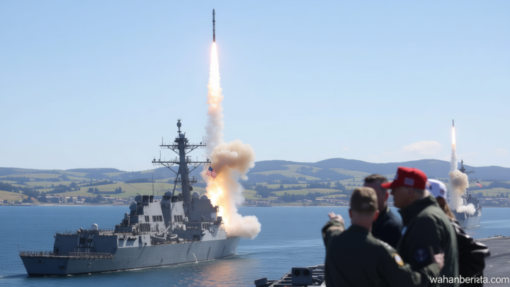 Official Announcement: AS Tembakkan Rudal ke Kapal yang Langgar Blokade Pelabuhan Iran