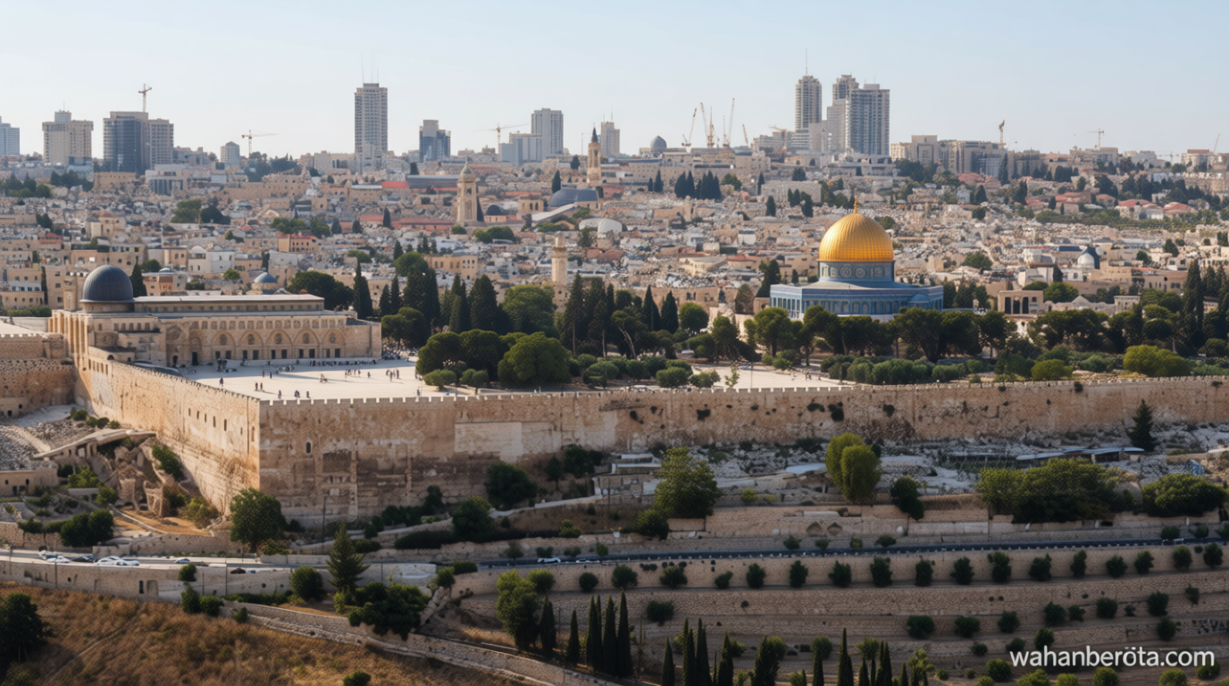 RI Bersama 7 Negara Muslim Kutuk Pengibaran Bendera Israel di Masjid Al-Aqsa