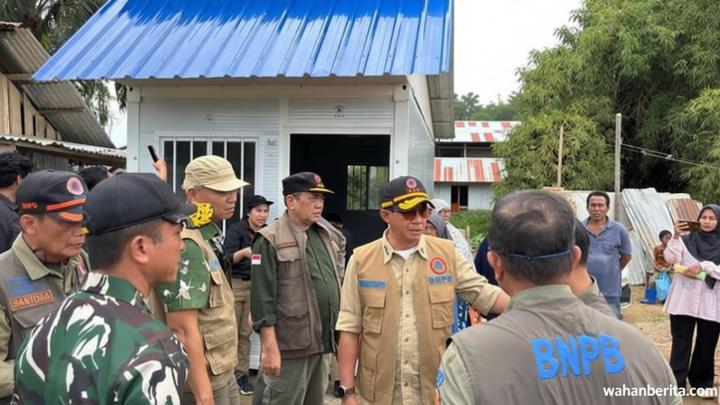 Special Plan: BNPB Kebut Pemulihan Sumatera Pascabencana, Pembangunan Huntara Sudah 99,9%