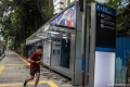 Coretan Vandalisme Dibersihkan, Halte Patra Kuningan 2 Kembali Rapi