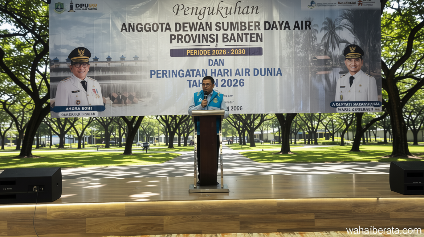 Andra Soni Soroti Peralihan Fungsi Sungai di Banten, Minta Tata Ulang