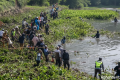 Aksi Bersih Eceng Gondok Jaga Kelestarian Sungai Citarum