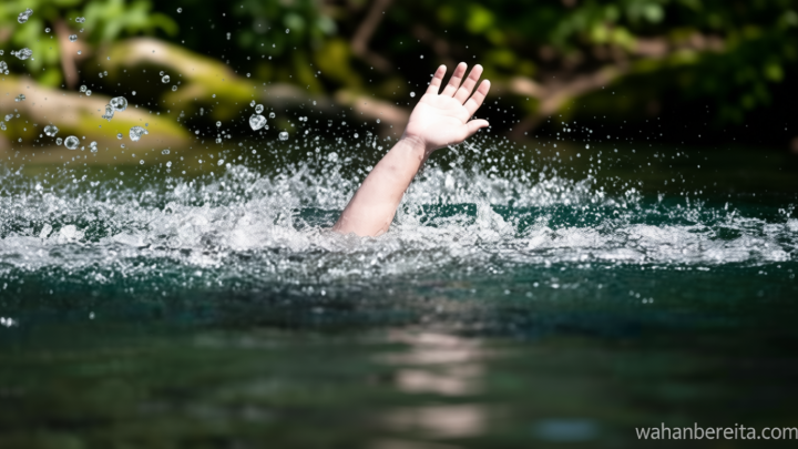 Ikut Ibu Cuci Baju – Bocah 6 Tahun Hanyut di Sungai Cianten Bogor