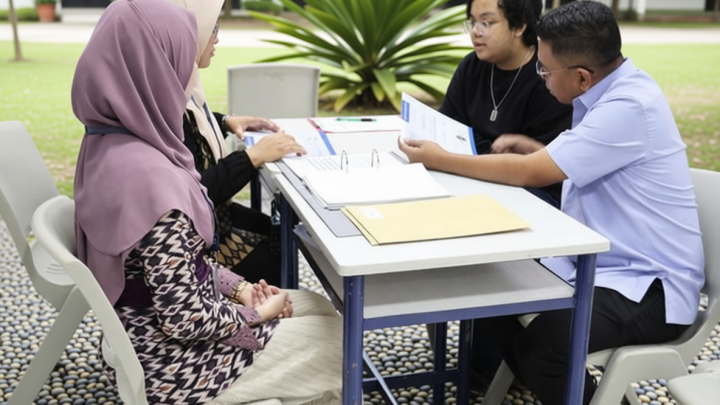 Important Visit: Andra Soni Ajak Para Ayah Ambil Rapor Anak: Simbol Perubahan Budaya Asuh