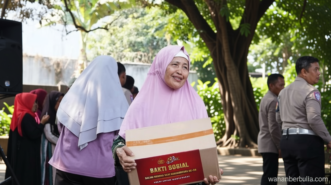 Official Announcement: Sambut Hari Bhayangkara Ke-80, Polri Salurkan Bansos di Cikeas Udik Bogor
