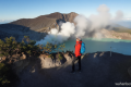 Visit Agenda: Kunjungi Banyuwangi, Raline Shah Puji Panorama Sunrise di Kawah Ijen